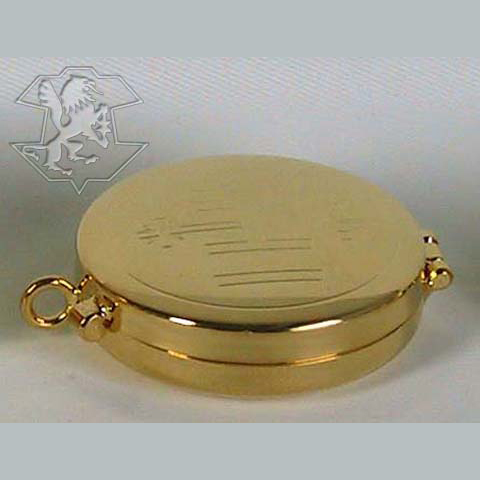 Pyx with engraving