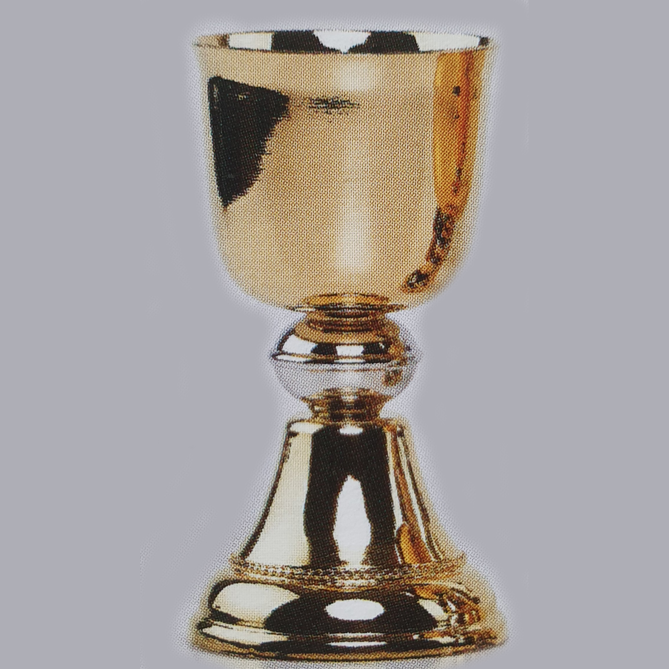 Chalice brass 6 x 11 cm