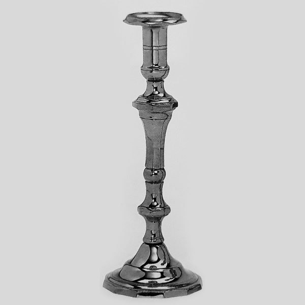 Candleholder Italia 40cm antique silver